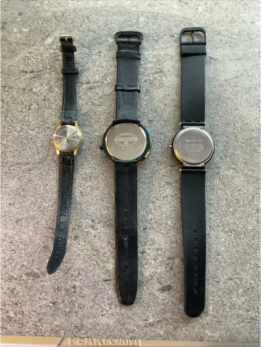 Lot Of Three Watches All Three Watches Run Great BCF